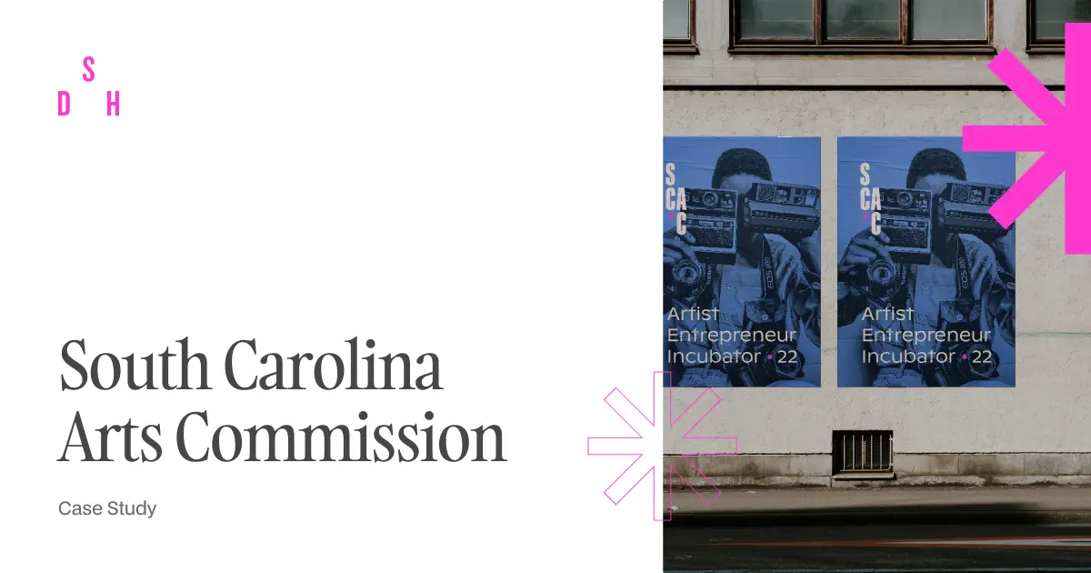 South Carolina Arts Commission brand and website
