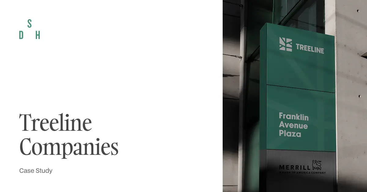 Treeline Companies brand and website